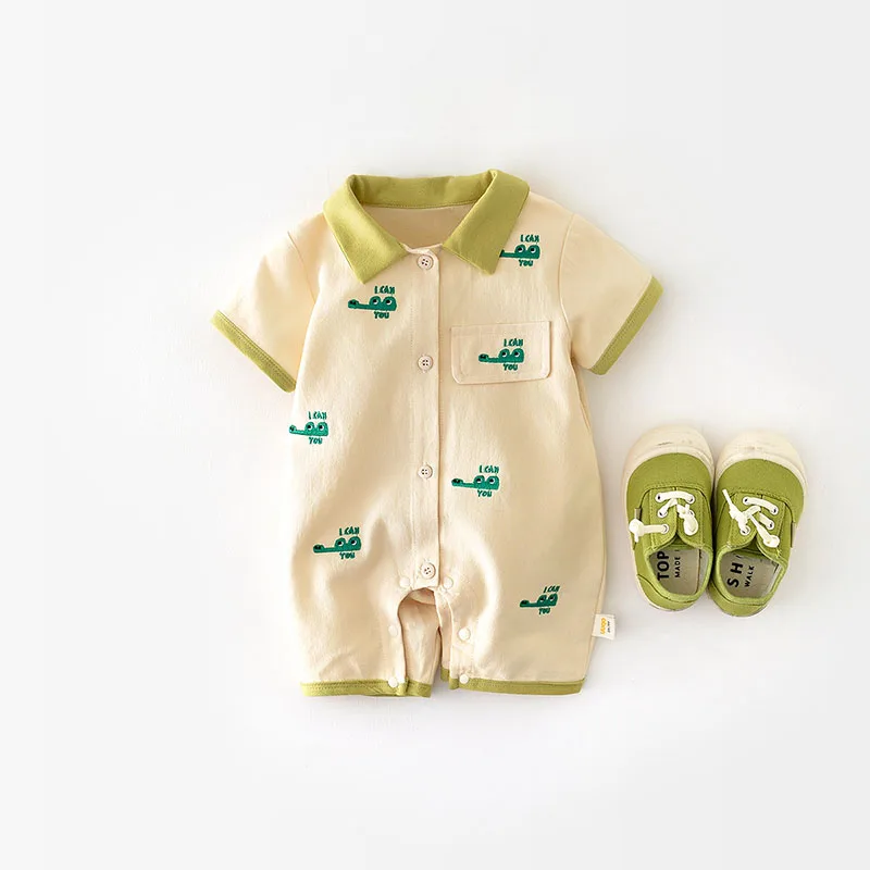 Cotton Baby Boy Romper Jumpsuit Summer Clothing