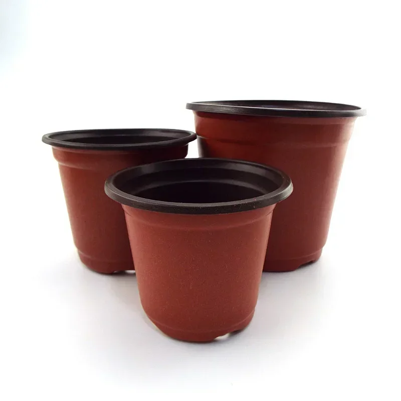 Blumentopf aus Kunststoff, wachstumsförmige Box, sturzsichere Schale für Hausgartenpflanzen, Pflanzgefäß, Umtopf, Blumenpflanztöpfe D4 – Detail 7
