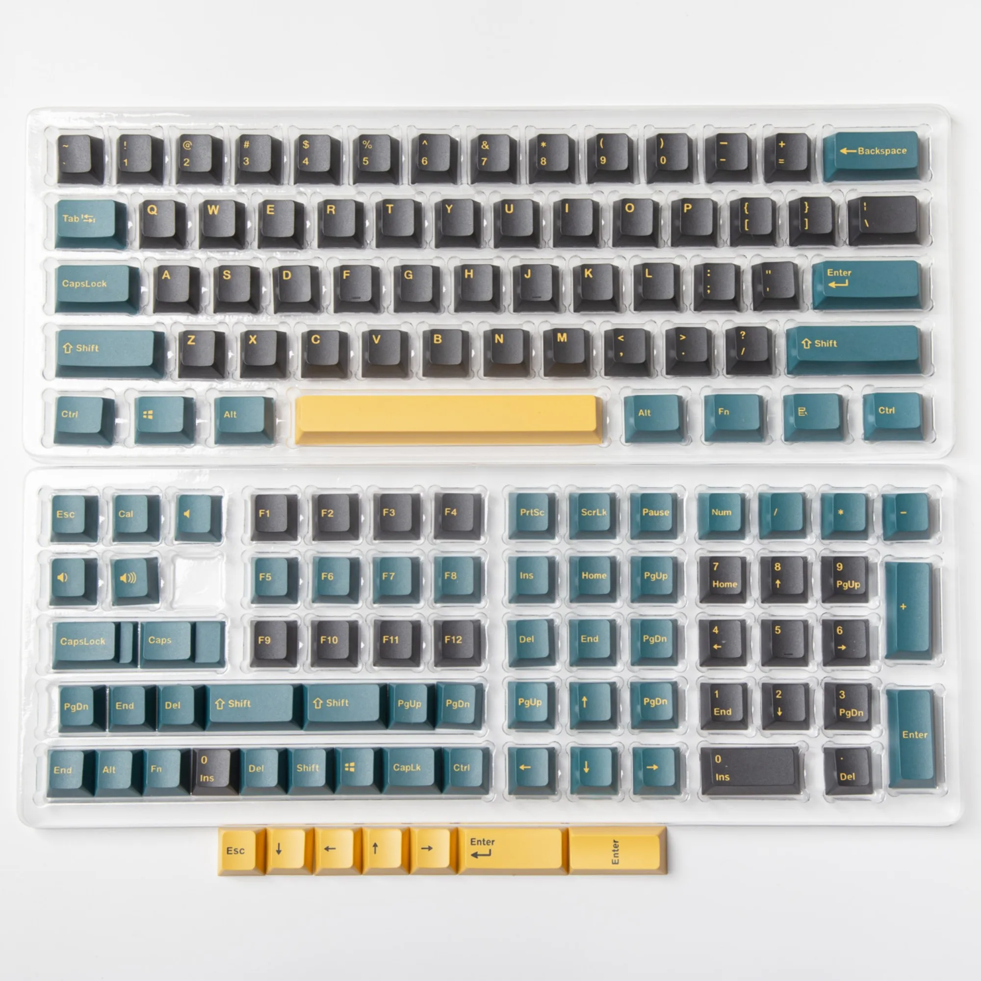 Gmk Marte-verde Oem Perfil Pbt Keycaps Keycaps Teclado Mecânico Double Shot para Faça Você Mesmo Tm680 Gk61 136 Chaves - Imagem 6