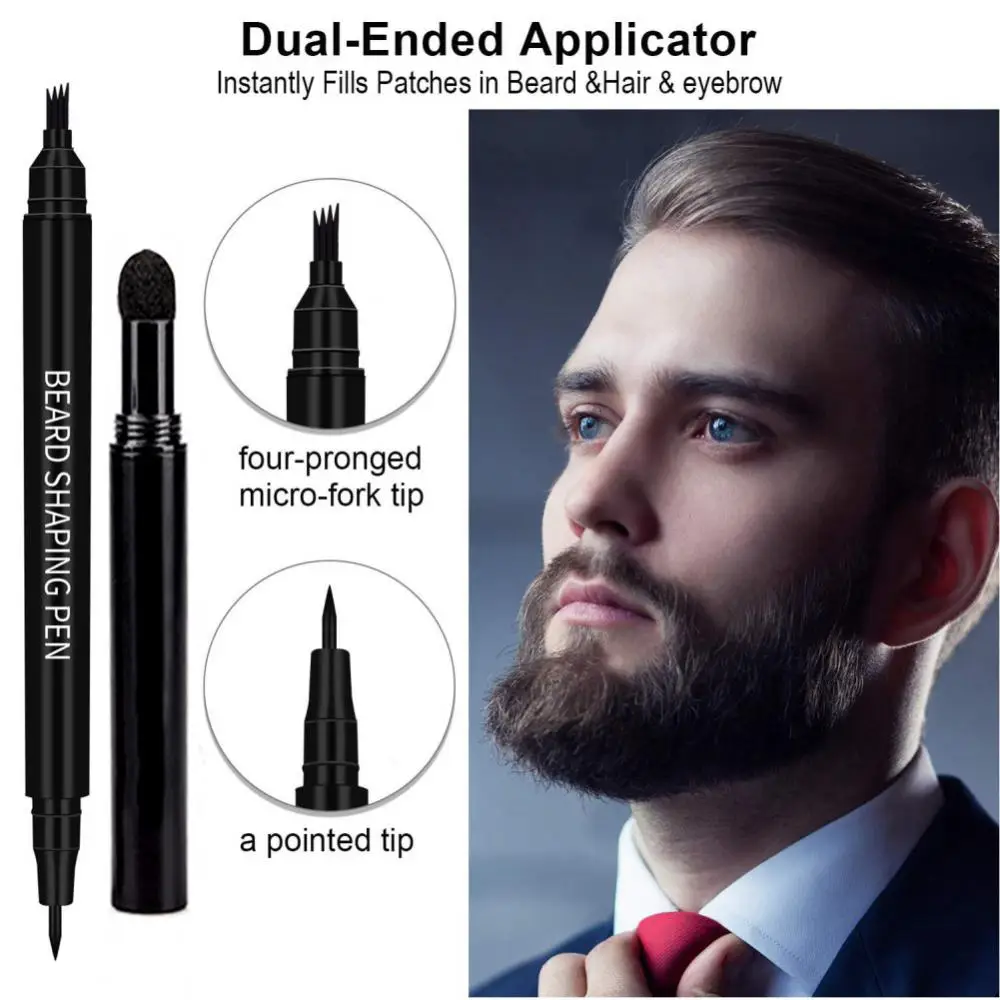 

Convenient High-quality Thickening Precise Modern Professional Beard Styling Tool Beard Filling Thick Beard Must-have Innovative
