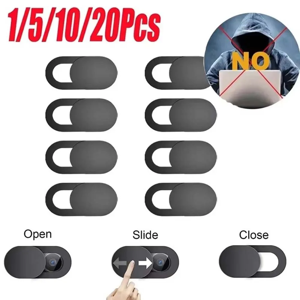 Privacy-Protecting Camera Slider for Laptops, Tablets, and Phones
