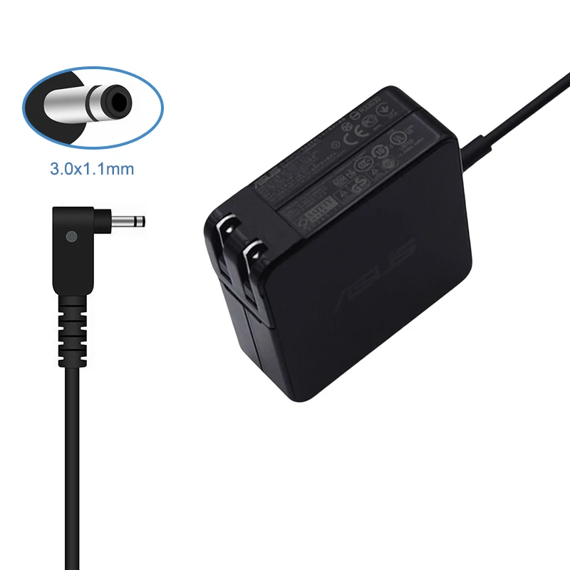 19V 2.37A 45W 3.0x1.1mm AC Adapter Laptop Charger Replacement For Asus Zenbook UX21E UX31K UX32 UX42E UX31E Notebook Chargeur