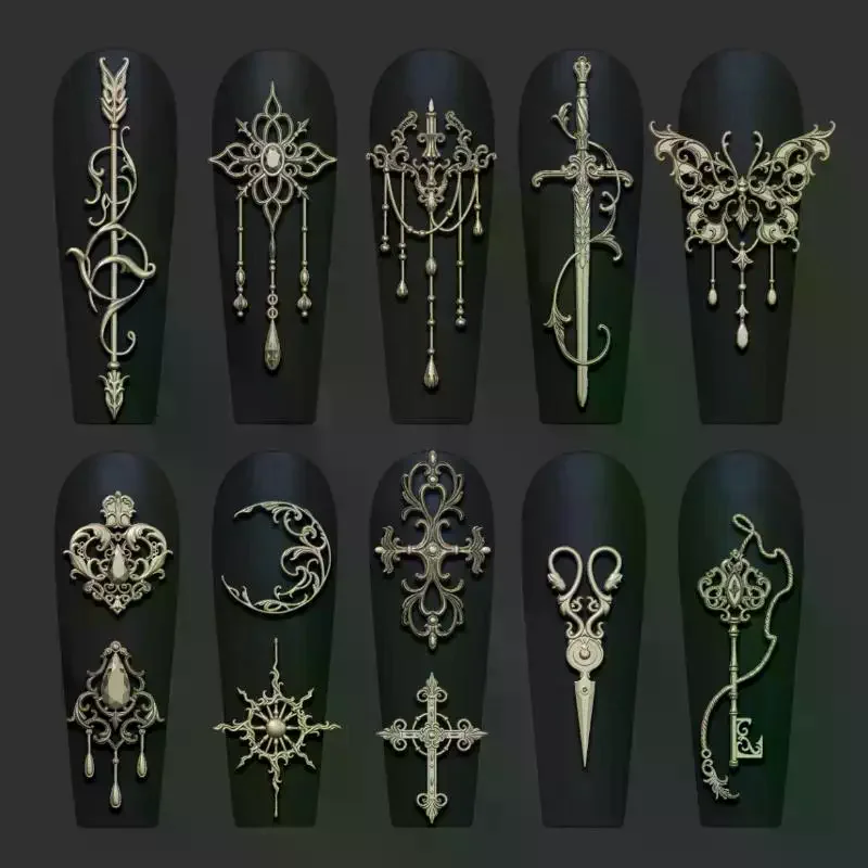 1 Pcs 유럽 복고풍 스타일 3d 릴리프 실리콘 몰드, 투명 꽃 나비 넥타이 네일 아트 실리콘 조각 몰드 금형 템플릿