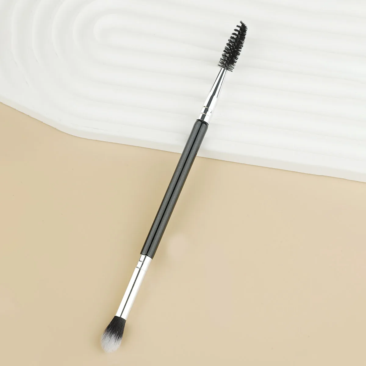 Eyebrow Brush Eyelash Comb makeup brushes Dual Ended Angled brush Spoolie brush 2 in 1 Lash eyebrow brush set makeup tool