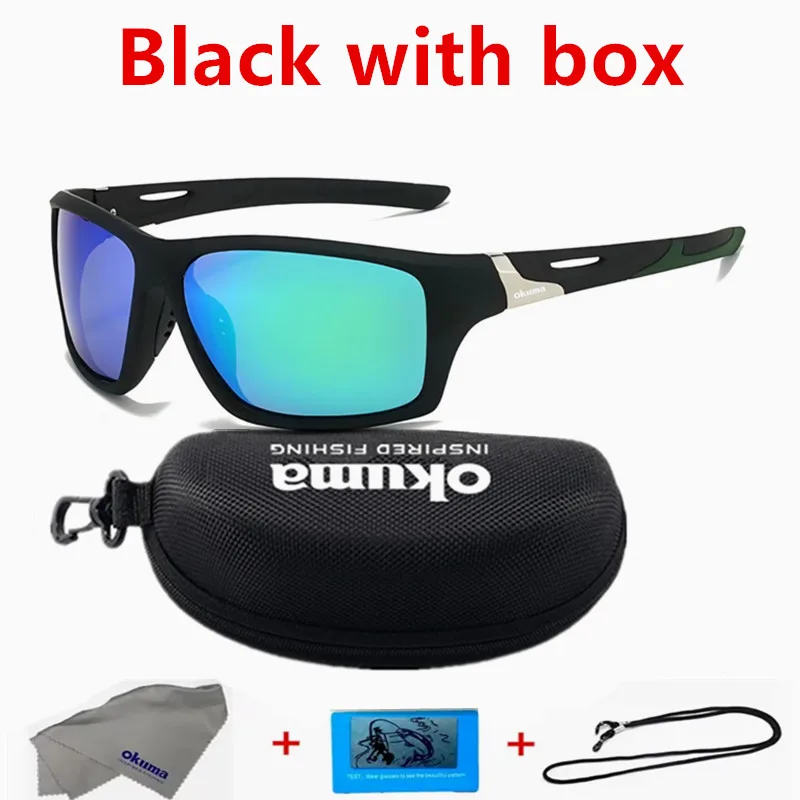 Okuma Neue polarisierte Angel-Sonnenbrille UV400 für Radfahren, Autofahren, Jagen, Outdoor-Sportausrüstung, erhältlich in 5 Farben – Detail 18