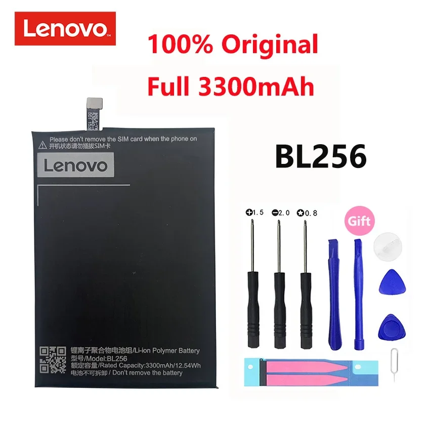 

100% Original 3300Mah BL256 Li-ion Battery for For Lenovo Lemon K4 Note K4note X3 Lite K51c78 /A7010 Smart Mobile Phone