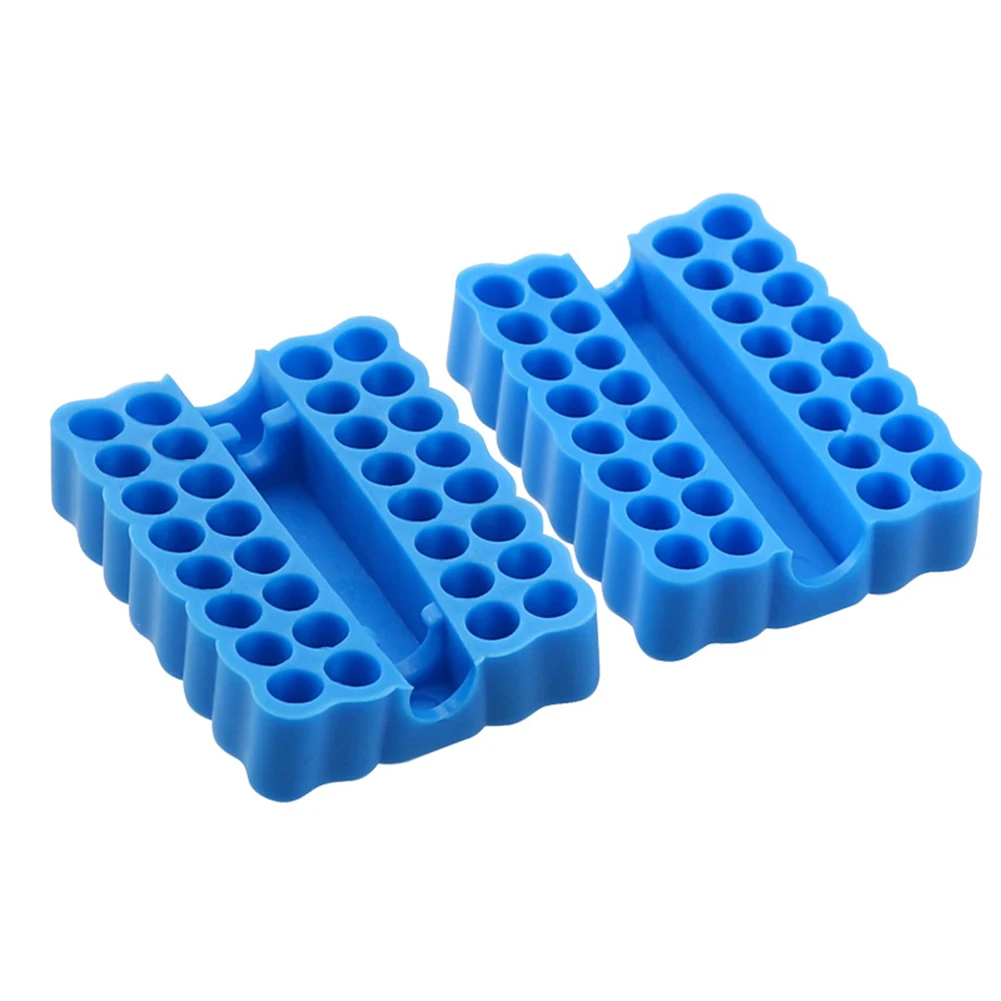 32 Holes Hex Shank Screwdriver Bit Holder Multi-functional Storage Drill Bit Organizer For Storing Screwdriver Bits Home Tool tool storage box parts storage box plastic tool box storage organizer box parts organizer screwdriver storage box