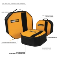 ToughBuilt TB-192-C 3 Pack Toolmate Softboxes Tools Packaging Bag 2