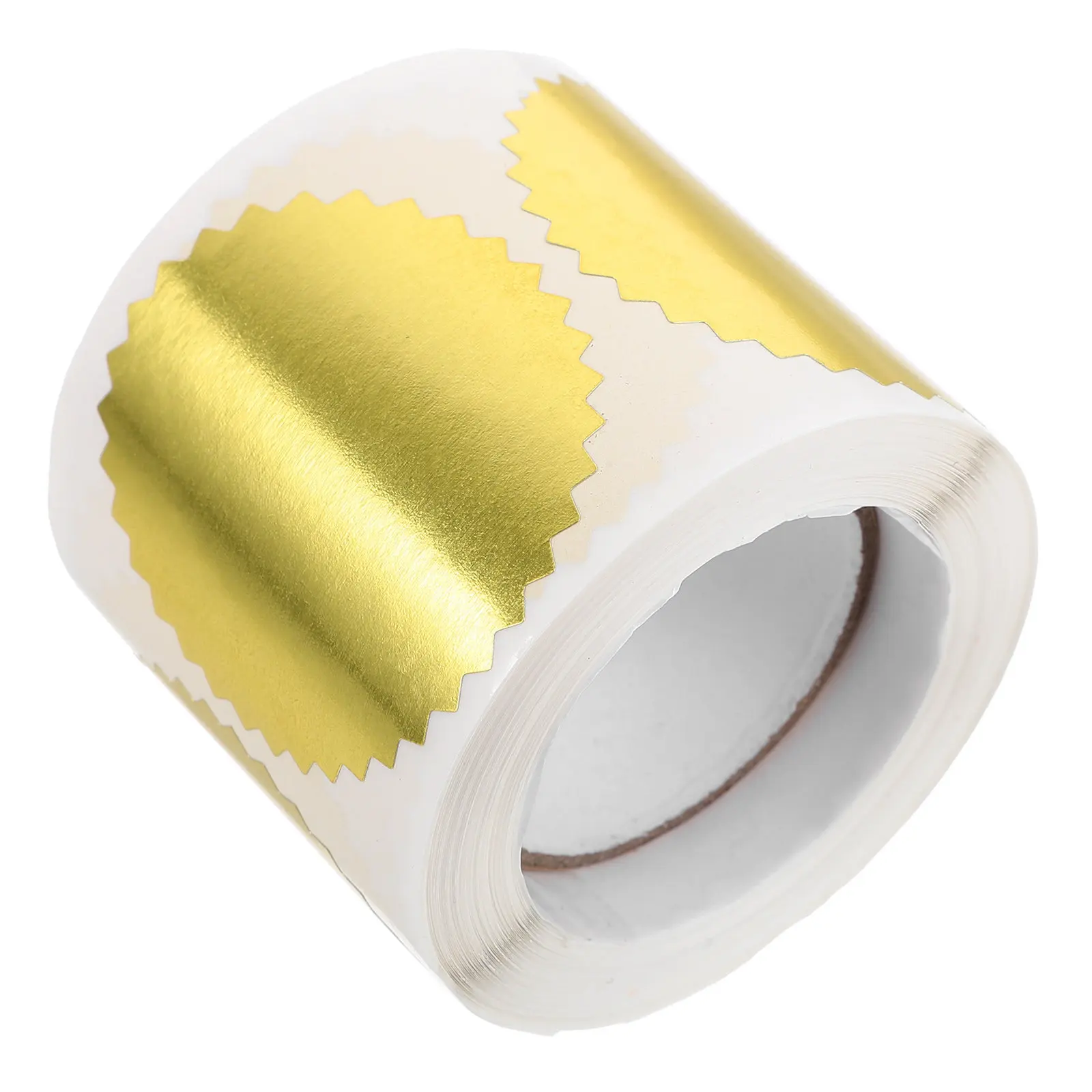 종이 양각 인증서 씰, 졸업장 메달 스티커, 졸업 증명서, 스톡 인증서, 취업 증명서