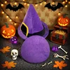 New Halloween Soft Pet Cat Bed Semi-Enclosed Winter Small Dog Nest Animal Sleeping House Accessories Outdoor Indoor Basket Cat 2