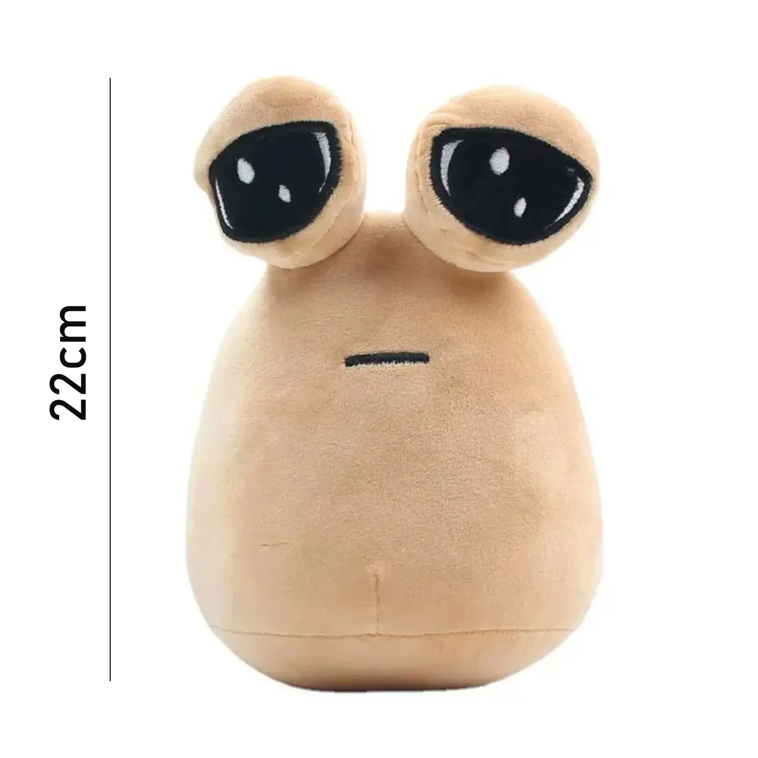 22CM Alien Pou Plush Toy, Furtiburb Emotional Alien Plush Toy, Alien Pou Plush, Big Eyed Sadness Do You Understand? 6