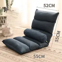 Folding Lounger Home Balcony Living Room Folding Chair Leisure Balcony Lazy Sofa Tatami Sun Loungers Modern Backrest Deckchair 6