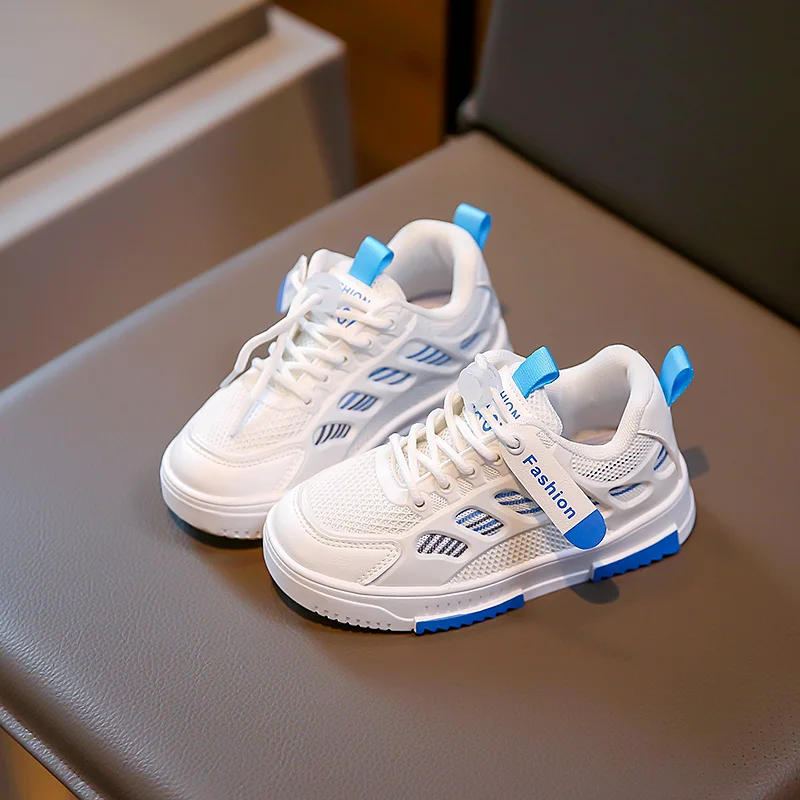 Jungen Sneakers Mädchen Atmungsaktive Sportschuhe für Kinder Herbst Rutschfeste Casual Student Outdoor Schuhe Korbschuhe_voghion.com