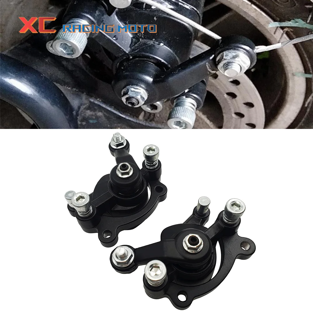 Motorcycle Front Rear Disc Brake Caliper Pads For 43cc 47cc 49cc Mini