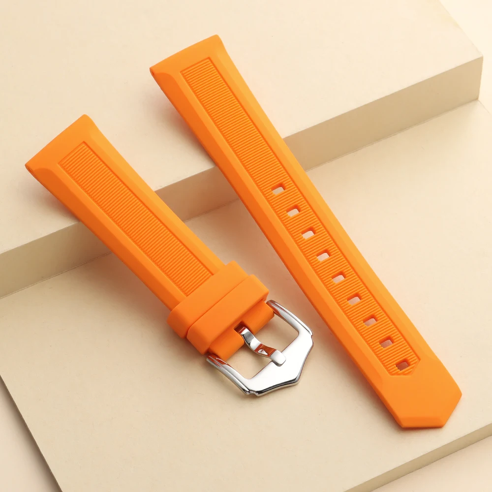 Versatile Silicone Sport Watch Strap - Waterproof Rubber Band