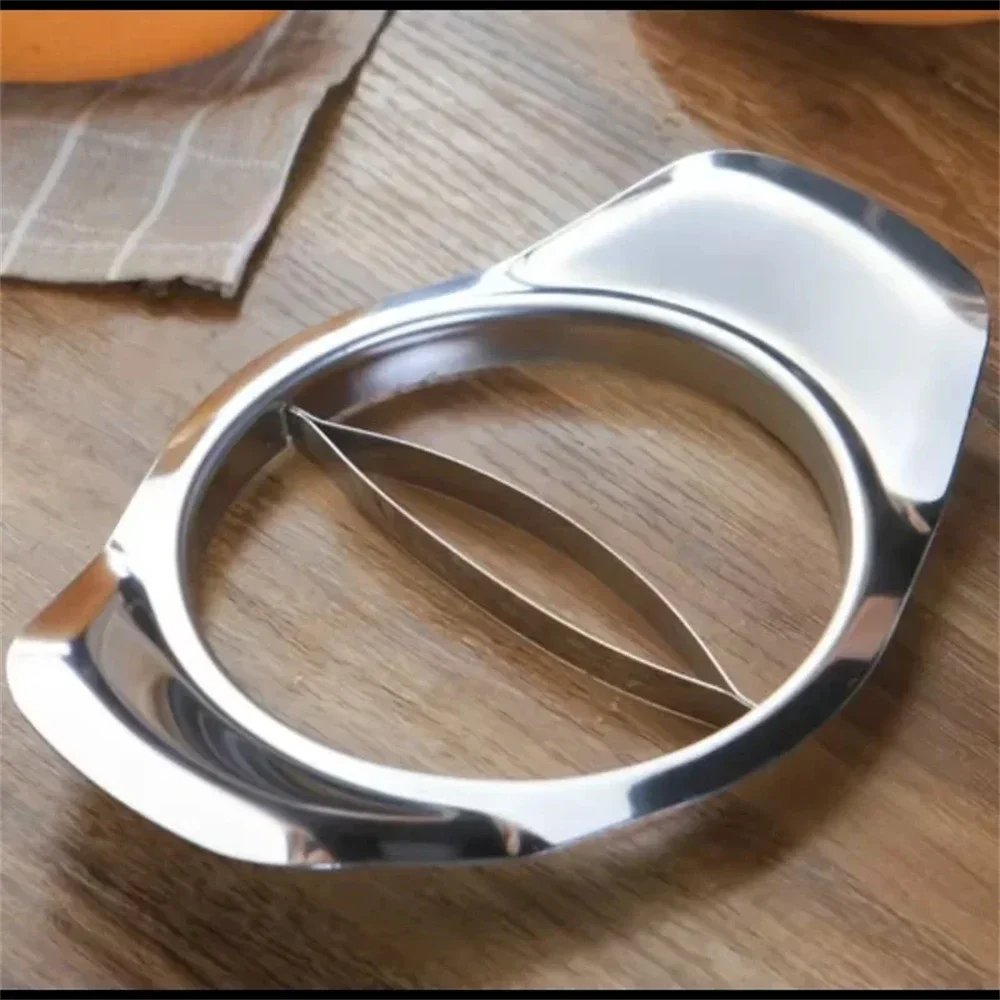 Kitchen Stainless Steel Mango Cutter Apple Slicer Vegetable Knife Corer Easy To Use Peeler Fruit Splitter Cutter Divider Tools