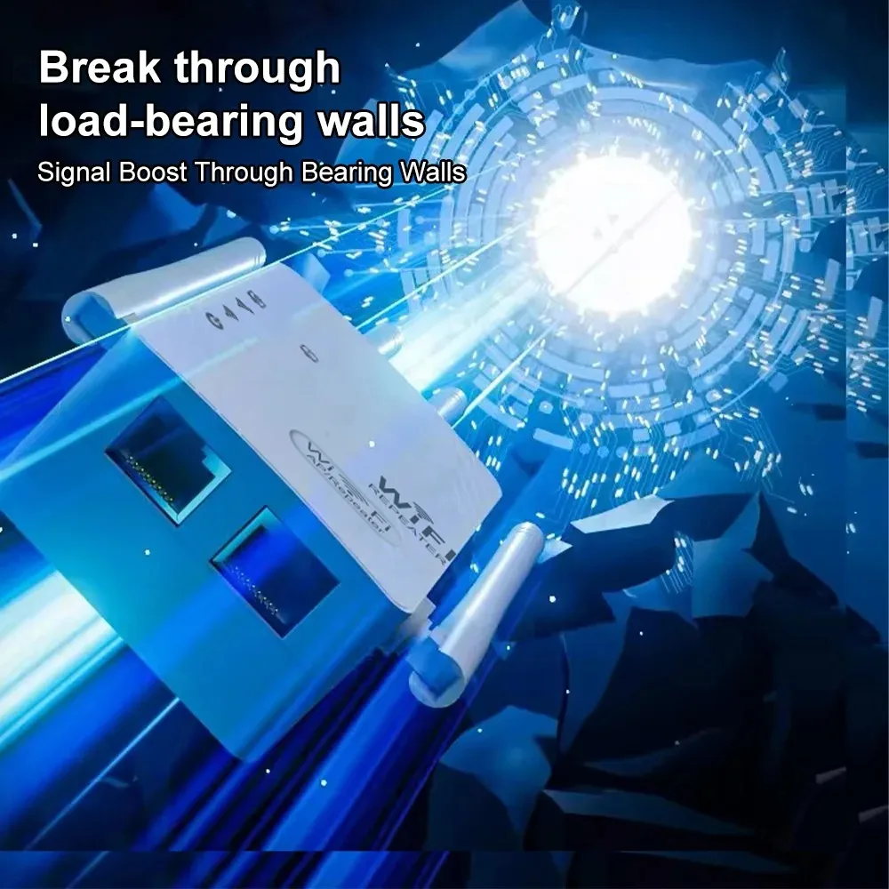 1200Mbps Wireless WiFi Repeater WIFI Range Extender WiFi Signal Booster 2.4G 5G Dual-band Network 802.11ac WiFi Amplifier Router 4