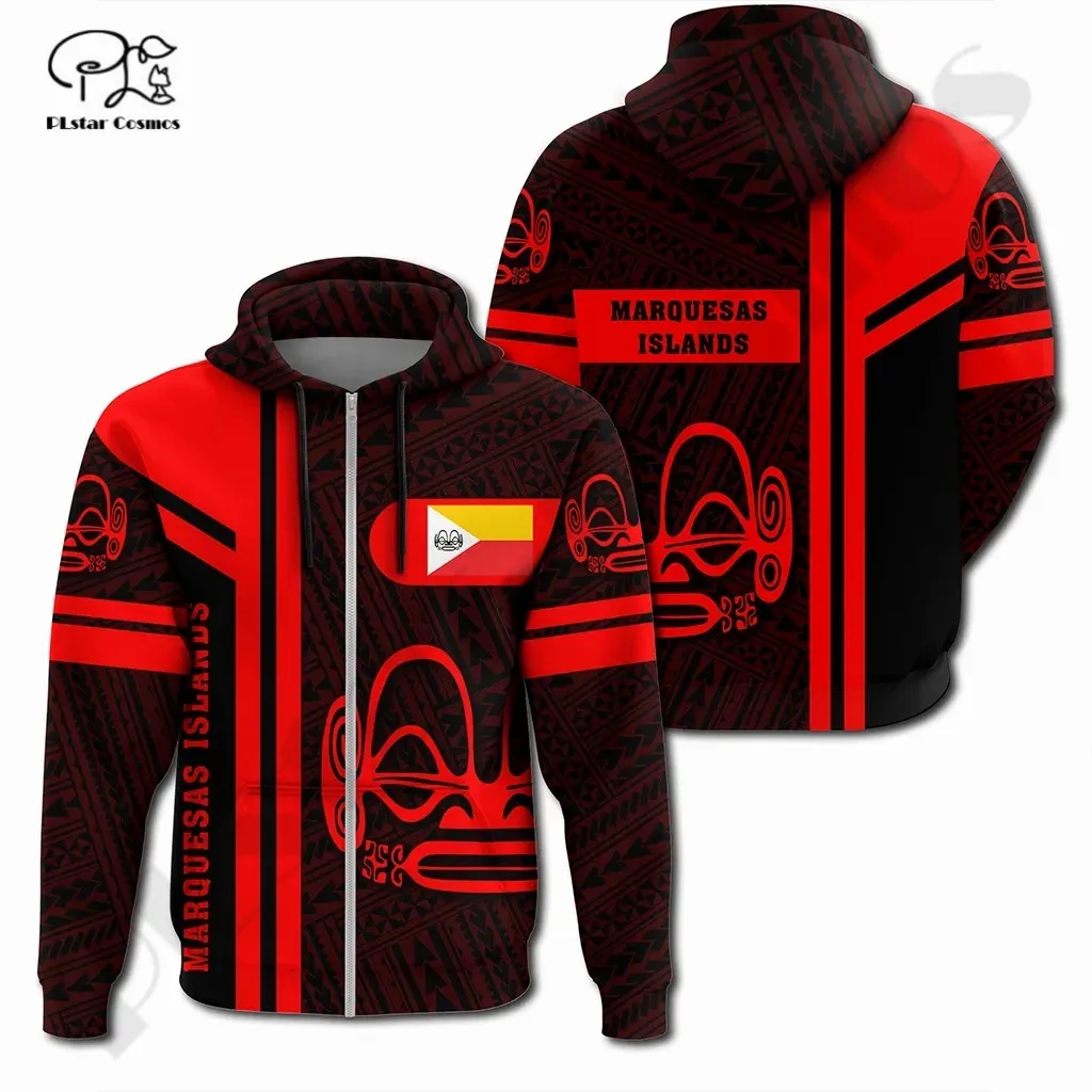 PLstar Cosmos 3DPrint Newest MARQUESAS ISLANDS Polynesia Tribal Harajuku Streetwear Casual Unique Unisex Hoodie/Sweatshirt/Zip-2