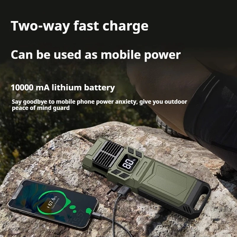 Multi-Function Mosquito Repellent Flashlight Power Bank Outdoor Portable Equipment-Camping Travel Fishing Equipment