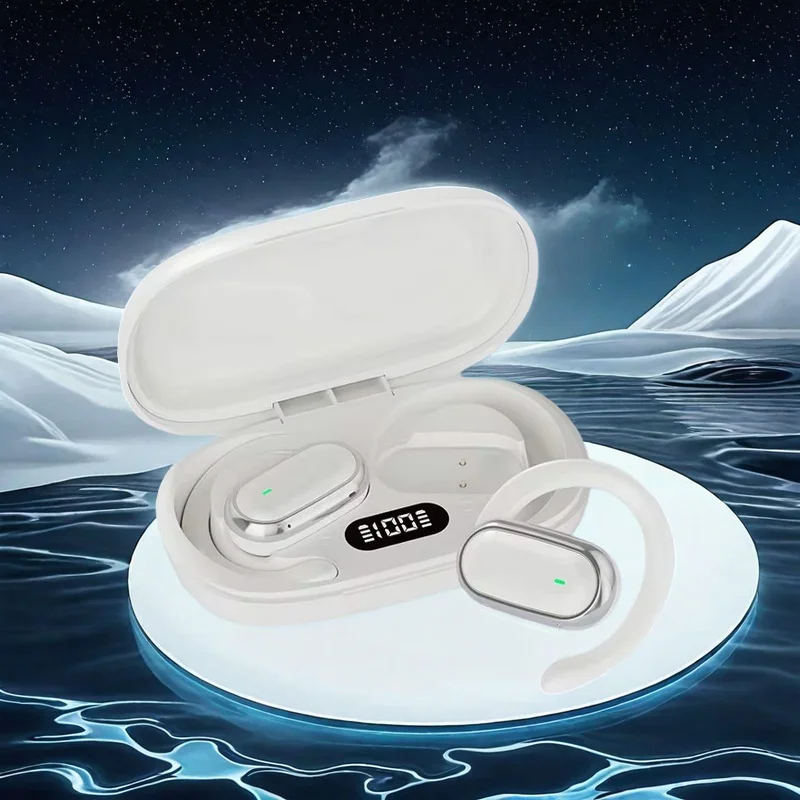 Original x96 tws fones de ouvido bluetooth sem fio led display digital redução ruído ows fone para xiaomi huawei telefone