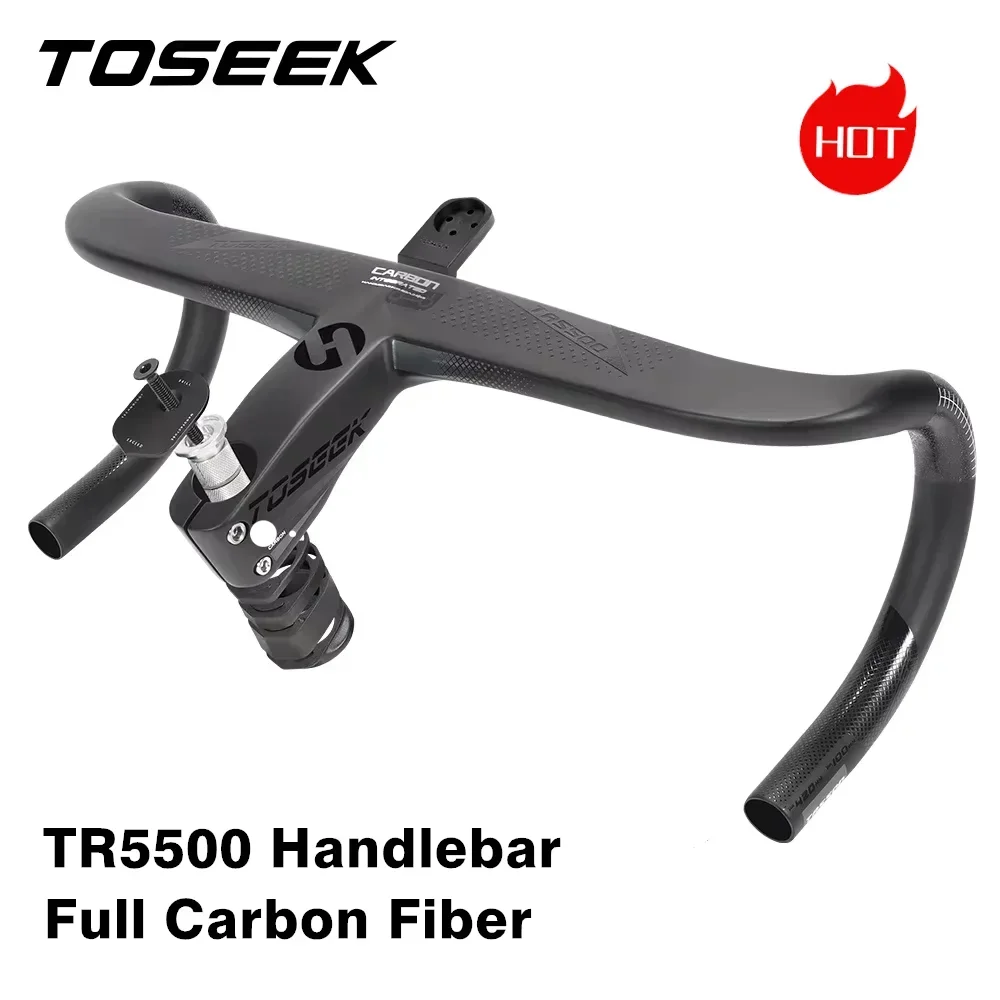 TOSEEK 一体型カーボンハンドルバー　ステム:70 幅:420 TOSEEK 一体型カーボンハンドルバーステム:70 幅:420