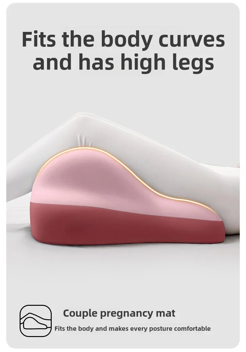 multi-functional bedroom couple pillow hip cushion