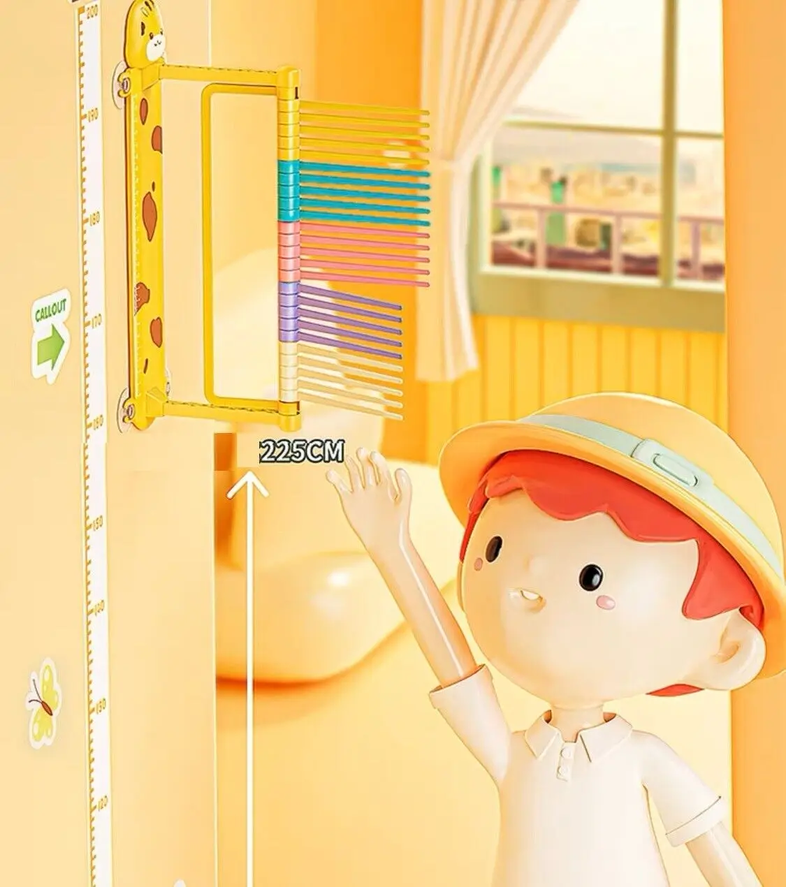 Vertical Jump Measuring Device for Kids, Kids Training Tool, High Jump