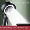 High Pressure Shower Head with Filter 5 Modes Water Saving Nozzle Powerful Pressurized Spa Shower Faucet Bathroom Accessories 5