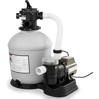 XtremepowerUS 3,100GPH Swimming Pool 16" Sand Filter 3/4 HP Pump 1