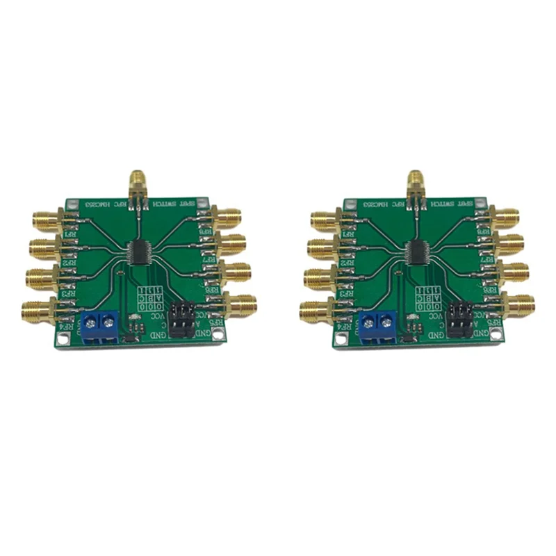 B04B-2X HMC253 DC-2.5 Ghz 다기능 RF 단극 8방향 스위치 Rf 스위치 채널 선택 안테나 모듈