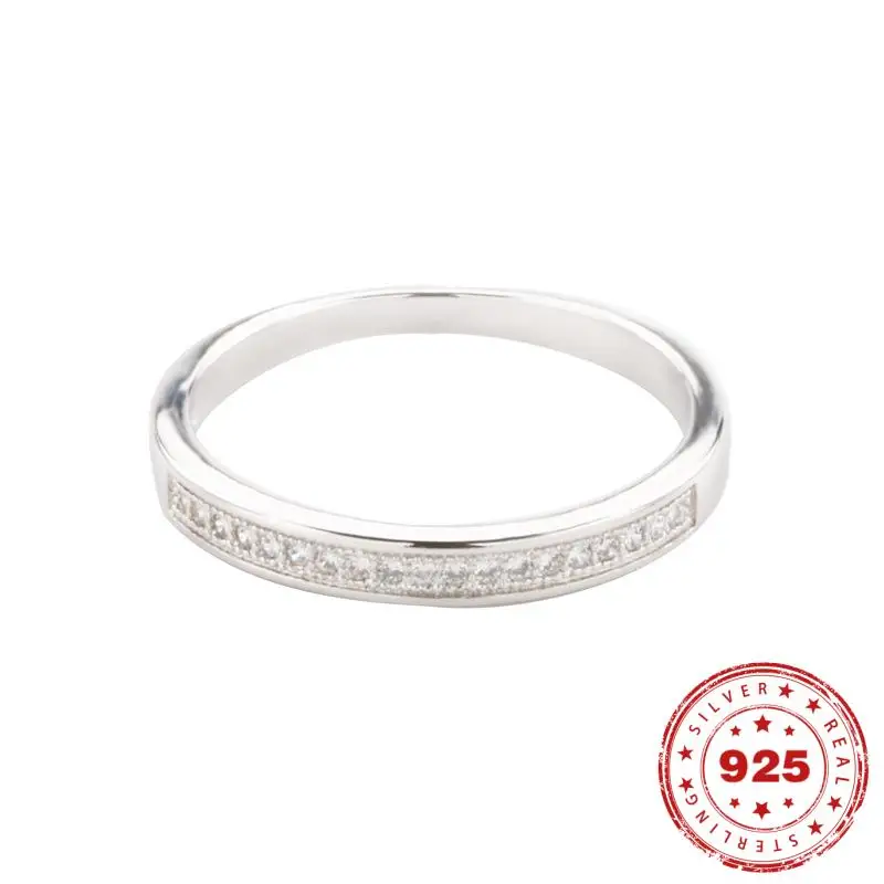 

100% Ral S925 Серебряное цветное кольцо для женщин белое натуральное 1,5 карат бриллиантовый драгоценный камень Bizuteria подлинное ювелирное изделие