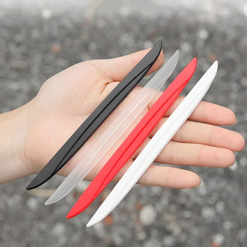 Car Door Edge Protector 4/6PCS Set Universal Scrape Guard Bumper Guards Car Door Edge Protector Rearview Mirror Protection Sticker Protective Strip