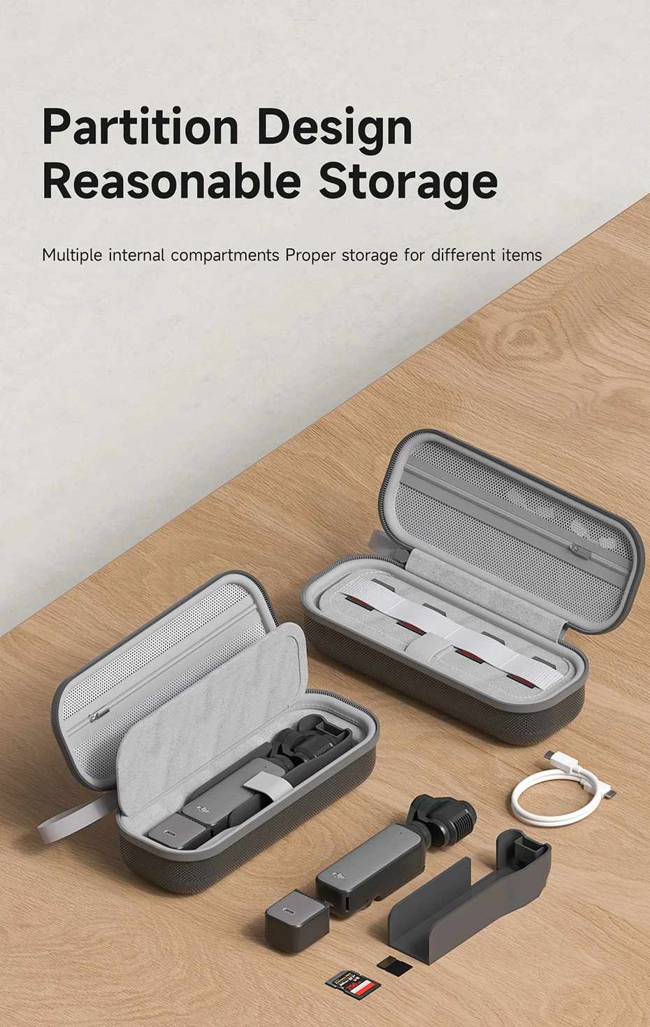 Hagibis Carrying Case for DJI Osmo Pocket 3 & Accessories