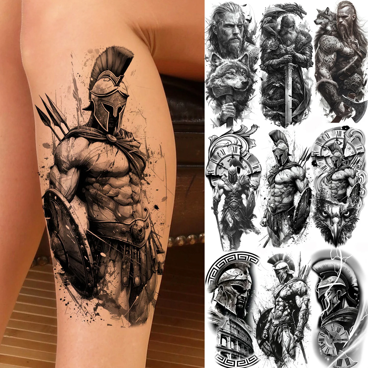 Marks of Honor: Warrior Tattoos Share Unique Stories, image size:1500x1500