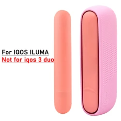 Vibrant 12 - Color Silicone Case with Side Door Cover (Orange Pink)