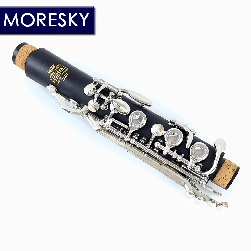 Bakelite Clarinet Tube 17 Keys bB Clarinet Closing hole Special style MORESKY E301 Clarinets Woodwind Instrument