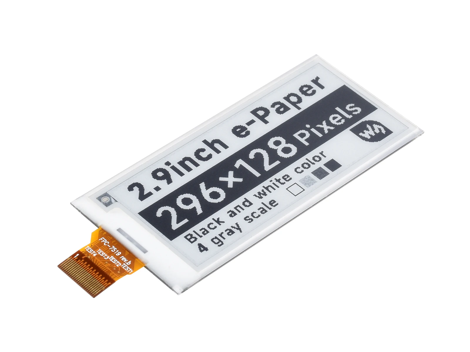 

Waveshare 296x128 2,9 дюймовый E-Ink, необработанный дисплей, черный/белый, двухцветный дисплей, e-paper SPI, эффект бумаги без электроэнергии