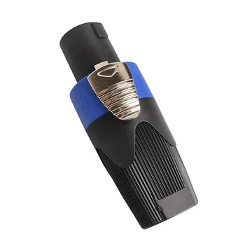 4/10/20pcs 4-Pin Neutrik สไตล์ตัวเชื่อมต่อลําโพง-Twist Lock Plug สําหรับสายเครื่องขยายเสียงระบบ PA 1