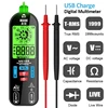 A1X USB Charge Digital Smart Multimeter True RMS DC AC Voltage Tester Capacitance Ohm Hz Diode Hz Continuity NCV Live Tester 1