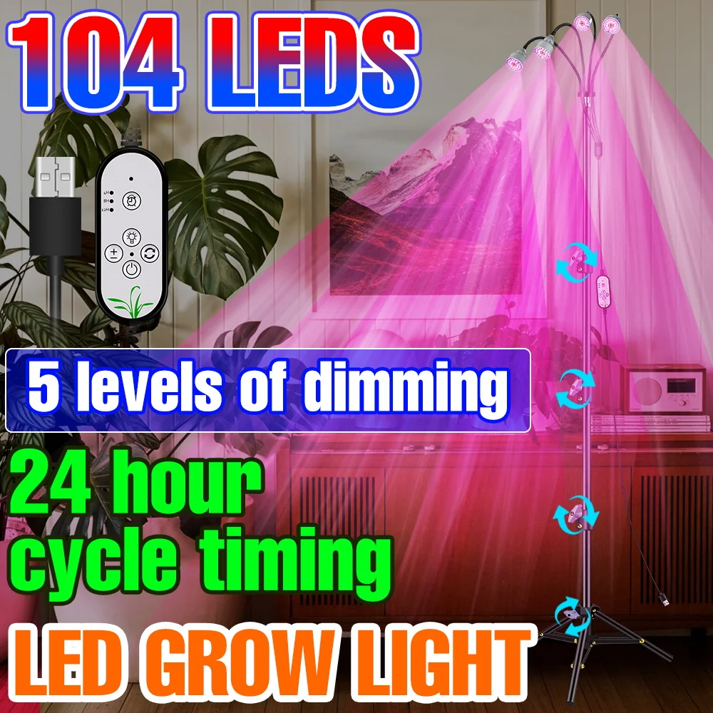 

Full Spectrum Growing Lamp Plant Lampada LED Plant Grow Light Greenhouse Fitolamp Phyto Lamp Indoor Flower Seeding Cultivation