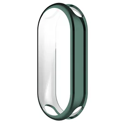 All-Around Soft TPU Protective Bumper Case for Fitness Tracker Screen (Green)