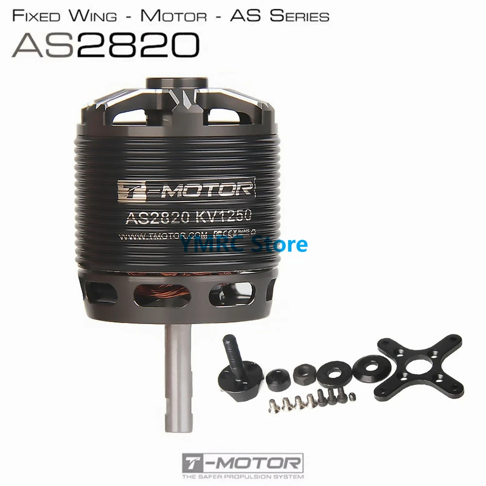 T-Motor As2820 Kv880 Kv1050 Kv1250 Motore Brushless Ad Albero Lungo Per Droni Uav Rc 20-30E 3D E F3A Vtol Ad Ala Fissa