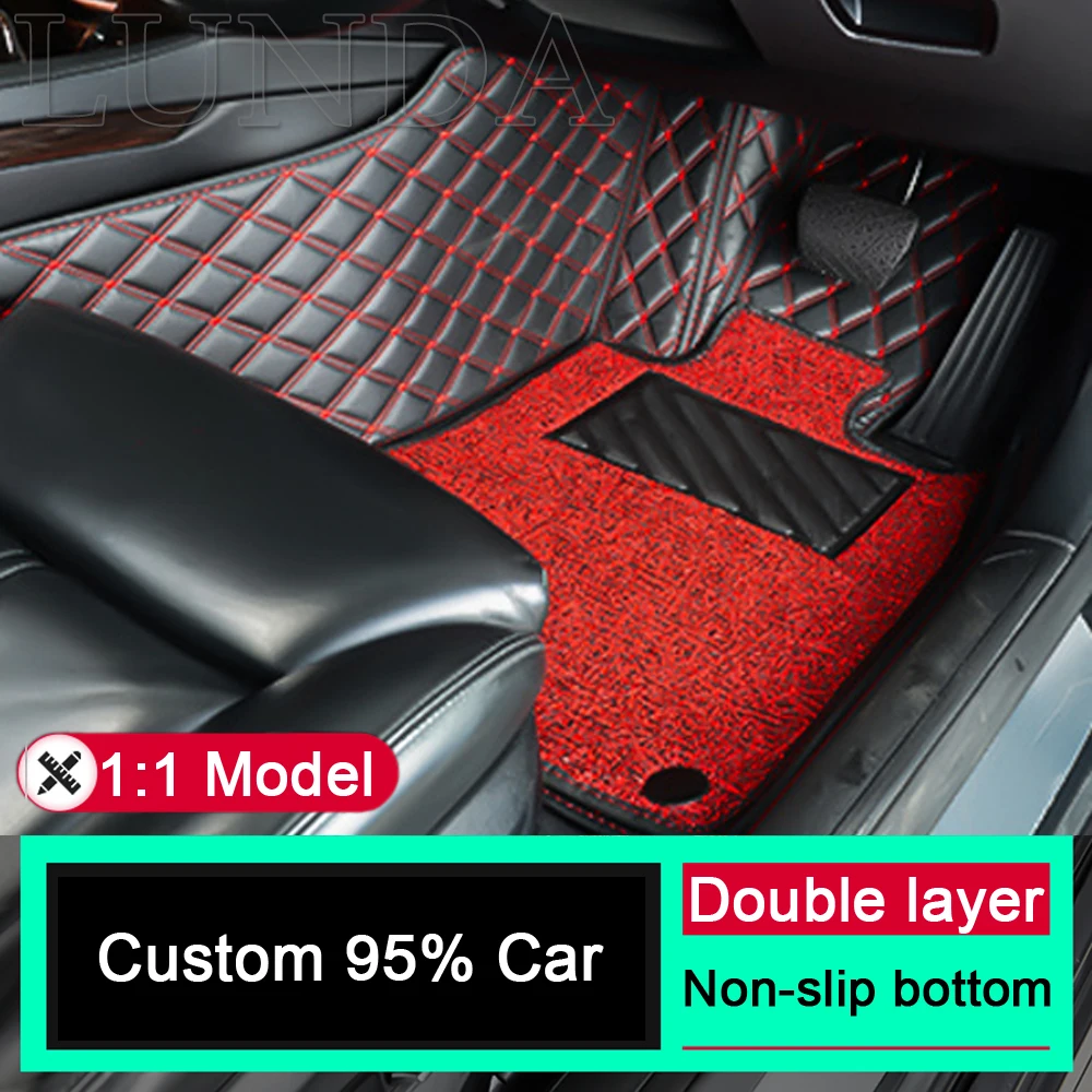 

Custom 95% Car Floor Mats For Mercedes Benz BMW Audi Kia Lexus Toyota JEEP Honda Subaru Ford LEXUS Car Carpet Mat Accessories