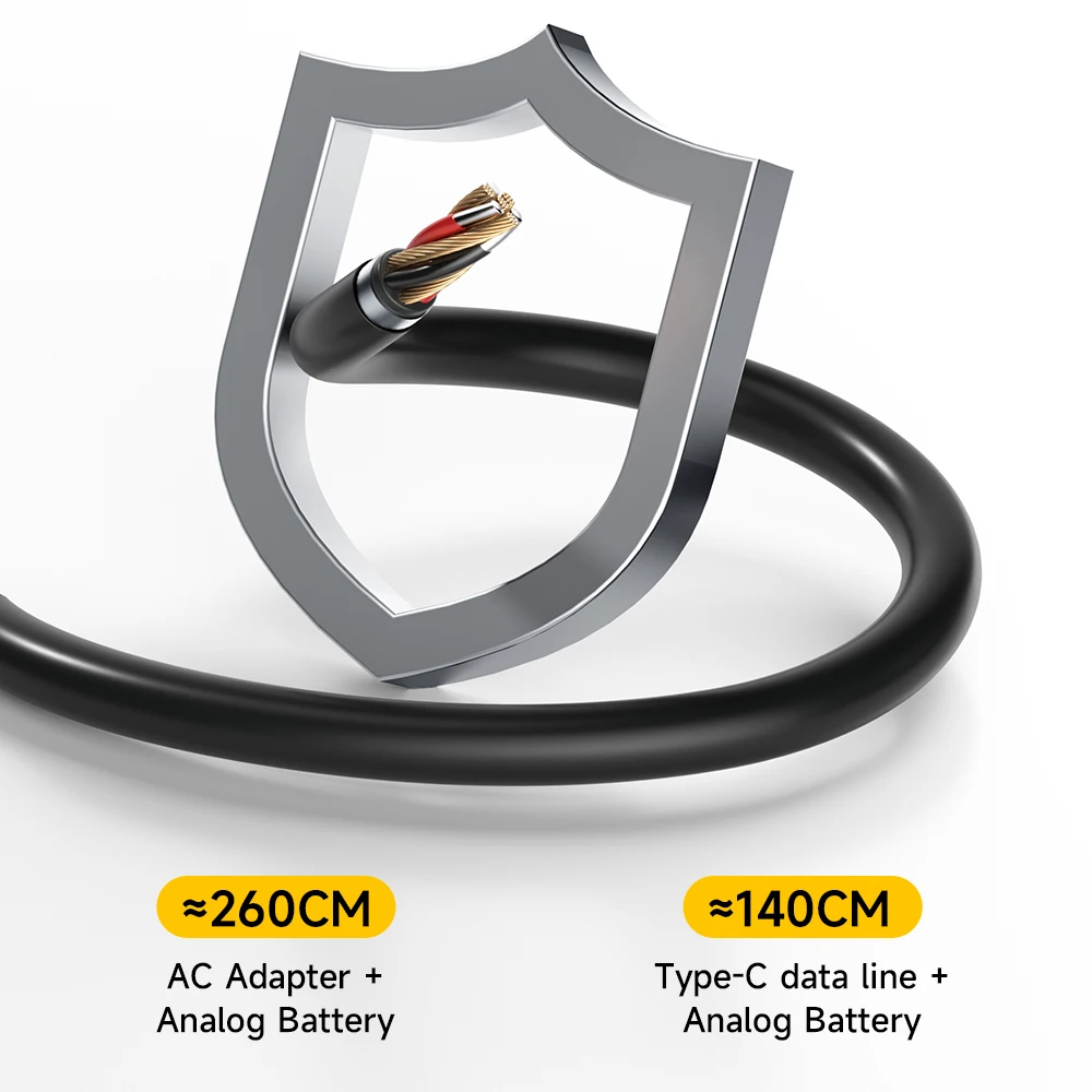 EL25, USB Tipo-C, Adaptador de Alimentação AC