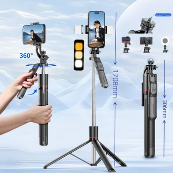 Bluetooth Selfie Stick Tripod 1