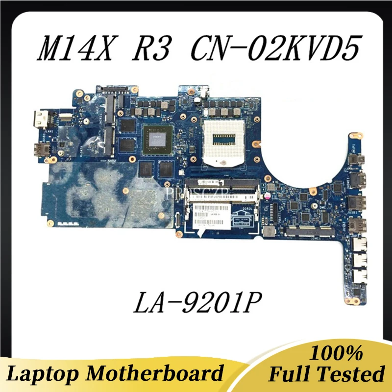 

CN-02KVD5 02KVD5 2KVD5 Mainboard FOR DELL Alienware M14XR3 M14X R3 Laptop Motherboar LA-9201P DDR3 N14E-GE-A1 100% Fully Tested
