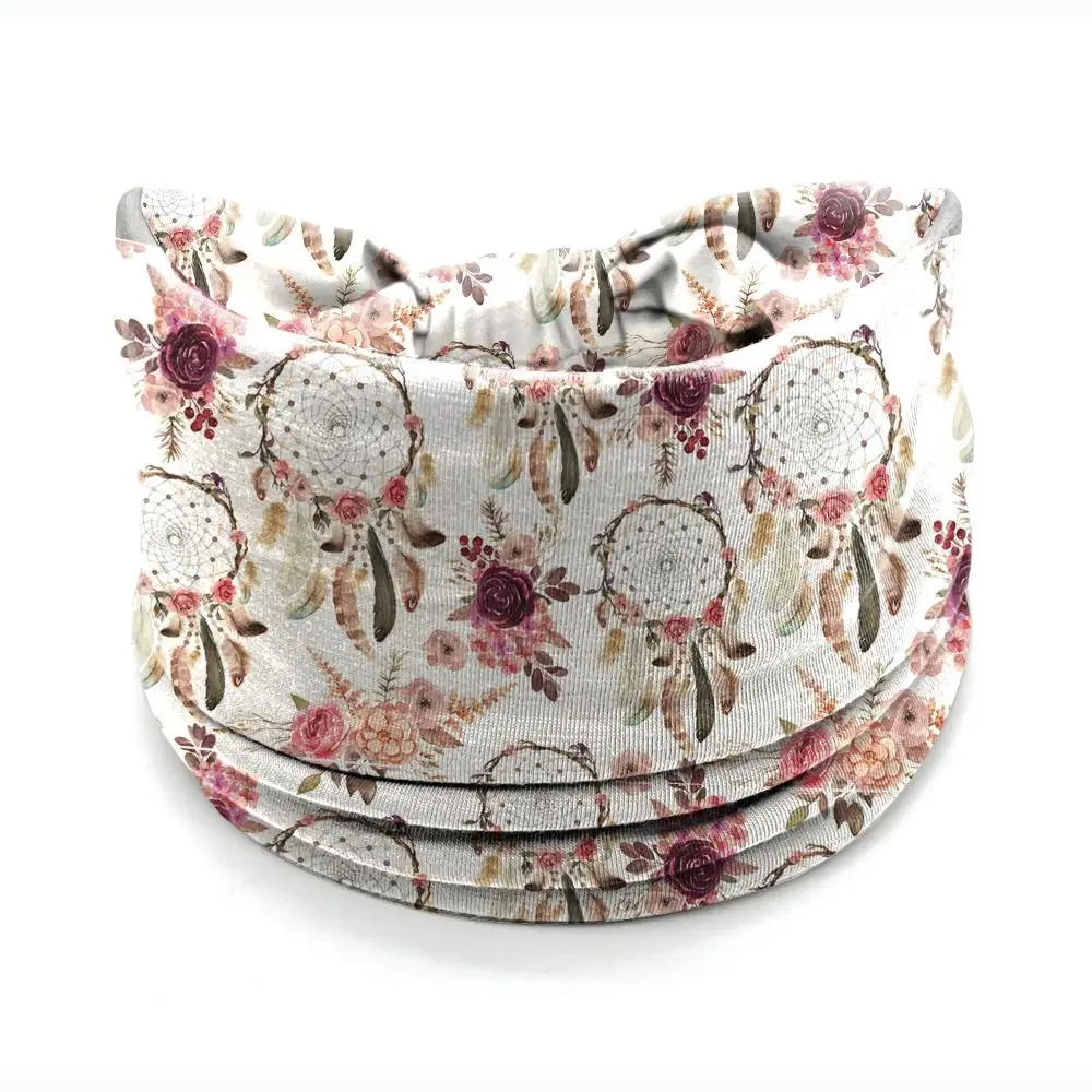 Yoga Wide Headbands Elastic Vintage Knot Printed Headscarf Soft Bandana Hair Scarf Hair Accessories Vintage Knot Women Girls