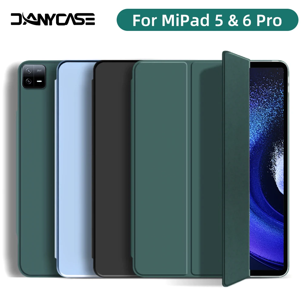 Funda For Xiaomi Pad 6 Pro Case for Xiaomi Mi Pad 5 & 5 Pro 11 inch Tablet  Case for Xiaomi Pad 6 11 inch with Awake Sleep Cover - AliExpress