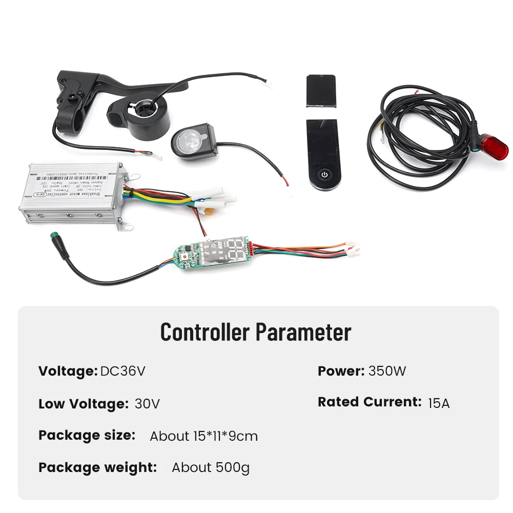 Kit Controller Scooter Xiaomi 36V 350W - Con Cruscotto E Acceleratore