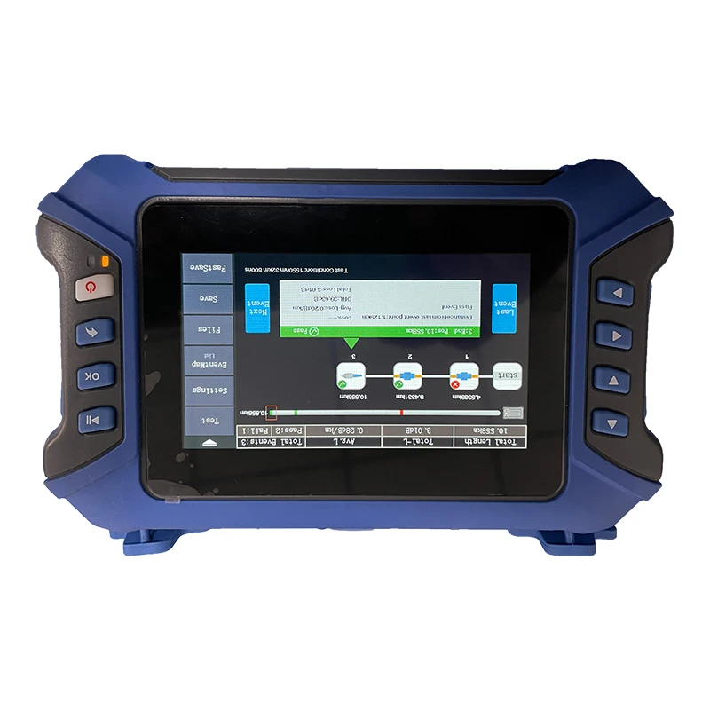 FTTX JW3302H Mini PRO OTDR  Optical Time Domain Reflectometer12 IN 1 MultiFunction  Fiber Breakpoint Tester 3.5inch  LCD Screen